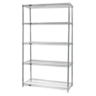 Quantum WR86-2448C-5 Wire Shelving Starter Kit