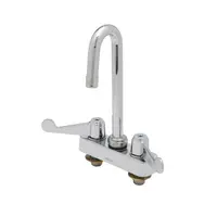 T&S Brass 5F-4CWX03A Equip Workboard Faucet 4" Deck Mount | Cook's Direct