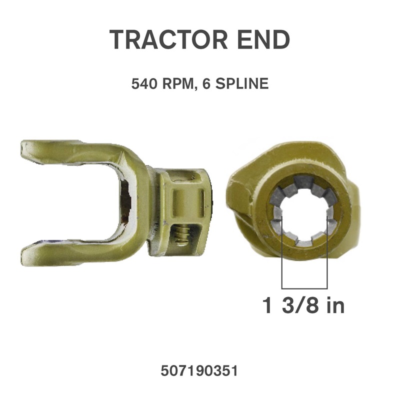 Braber Equipment Series 9 41" Slip Clutch PTO