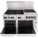 Wolf Range C60SS-6B24CB Challenger Xl Restaurant Range 60"