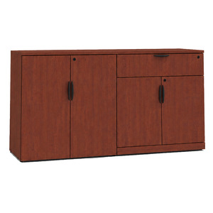 CLAST1025N, Lateral Storage Credenza w/Buffet Drawer - Cherry