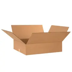 24 X 24 X 8" ECT32 FLAT CORRUGATED CARTON 10/BD 24248