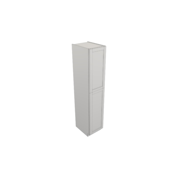 Metropolitan White Utility Cabinet - 18 W X 90 H X 24 D