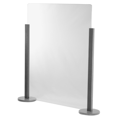 Cal-Mil 22172-83NW 40"W x 8"D x 40-3/4"H Counter Shield