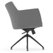CHK77581GRY4111 - Hady Guest Chair with Tilt Lock Designer Base