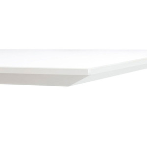 PLBE36S 36" BEVEL EDGE SQUARE TOP - White