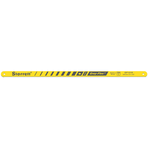 STARRETT GF1218 12'' x 1/2 x .025 x 18T, High Carbon Steel