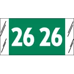 Original COL'R'TAB® Yearcode 11700 Label Rolls