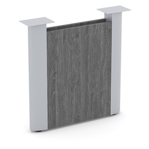 PL389ELPCENTP1 ACCENT CENTER BASE PANEL-  Newport Gray with Silver