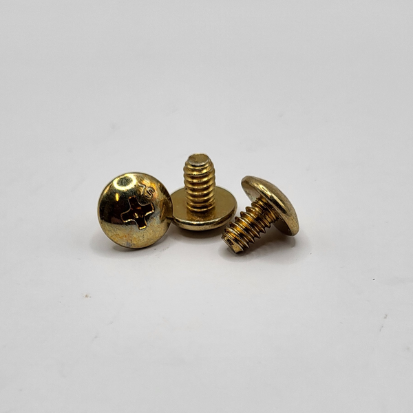 NO. 10" - 24 X 5/16" PHILLIPS TRUSS HEAD MACHINE SCREW LOW CARBON STEEL ZINC YELLOW PER PRINT