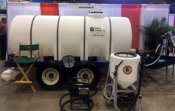 Chemical Containers booth at Citrus Expo 2017