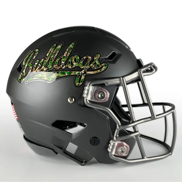 Military Appreciation Camo Football Helmet Decals