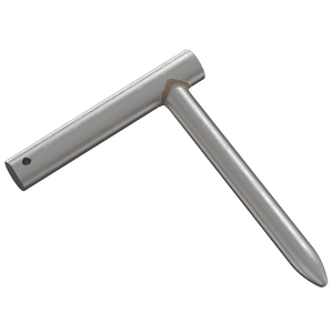 Carr Lane CL-1-LP-ZC L-Pin, 3/16 x 3" Zinc Plated