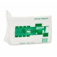 NOVA 3000 DINNER NAPKIN 1/8 FOLD 2 PLY 20 PACKS OF 150      3000/CS
