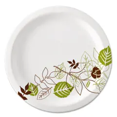 10-1/8" PATHWAYS SOAK PROOF SHIELD HEAVYWEIGHT PAPER PLATE, 500/CS