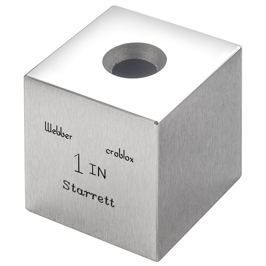 STARRETT SC 1.000 A1 Square Croblox Gage Block - 1.000 In., Grade A1