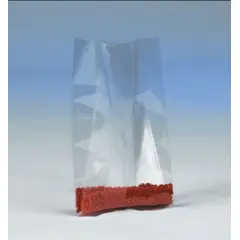 5 X 3.5 X 15" 3 MIL GUSSETED CLEAR POLY BAG, 1000/CS