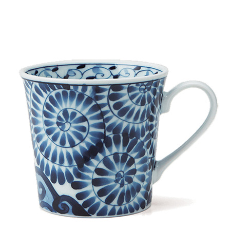 Blue & White Arabesque Mug 10 oz. 