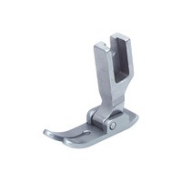 Hinged Straight-Stitch Presser Foot with Extended Heel – For Industrial Single-Needle Lockstitch Machines