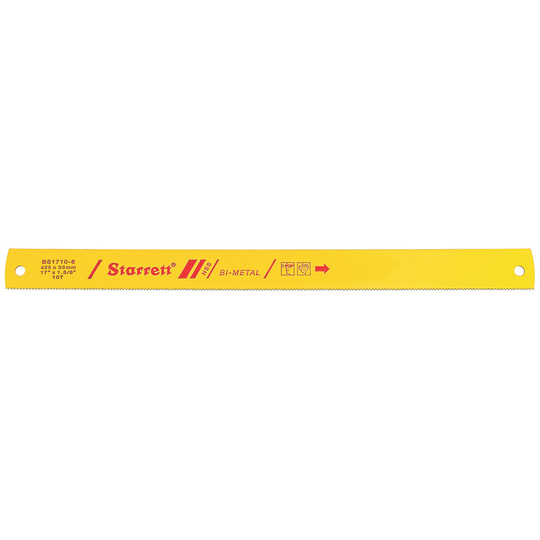 STARRETT BS1710-6 17 x 1-3/8 x .062 x 10T, Bi-Metal