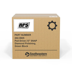 RPS - 13-382DD - Pad Driver,13" SNAP Diamond Polishing, Green Block