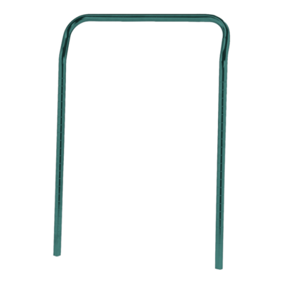 Quantum UH21P U-Handle, 21"W x 31-1/2"H, green epoxy antimicrobi