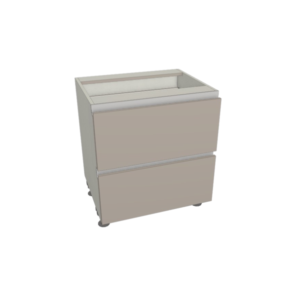 Capri Gola Base 2 Drawers 30" x 34.5" x 23.75"