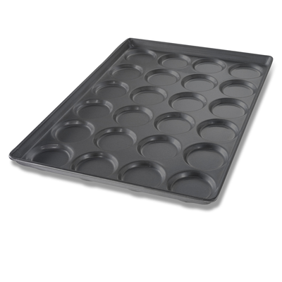 Chicago Metallic 52345 19-1/2" X 28-3/4" X 1-5/8" Hamburger Bun Pan
