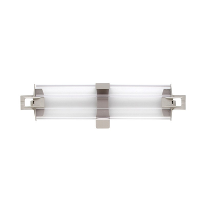 Metro MAX4-LS18-4P Solid Clear Stackable Shelf Ledge (Side) for MetroMax 4 Industrial Plastic Shelving, 18" L x 4" H
