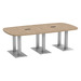 PALAR7636N-BRUSHED - 8ft. Arena Conference Table with Brushed Palmer Base