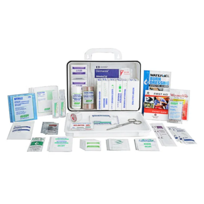 First Aid Kit - Contractor - Plastic Box - 1-5 Person