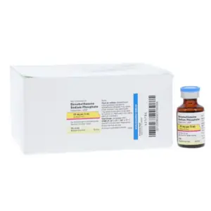 Dexamethasone, Injection, 4mg/mL, 5 mL (25/pk) Vial NDC 63323016505