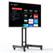 LUXOR FP1000 Adjustable-Height Rolling TV Stand 