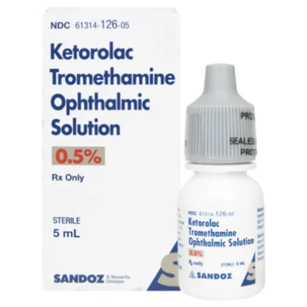 Ketorolac Drops 0.5%, 5mL