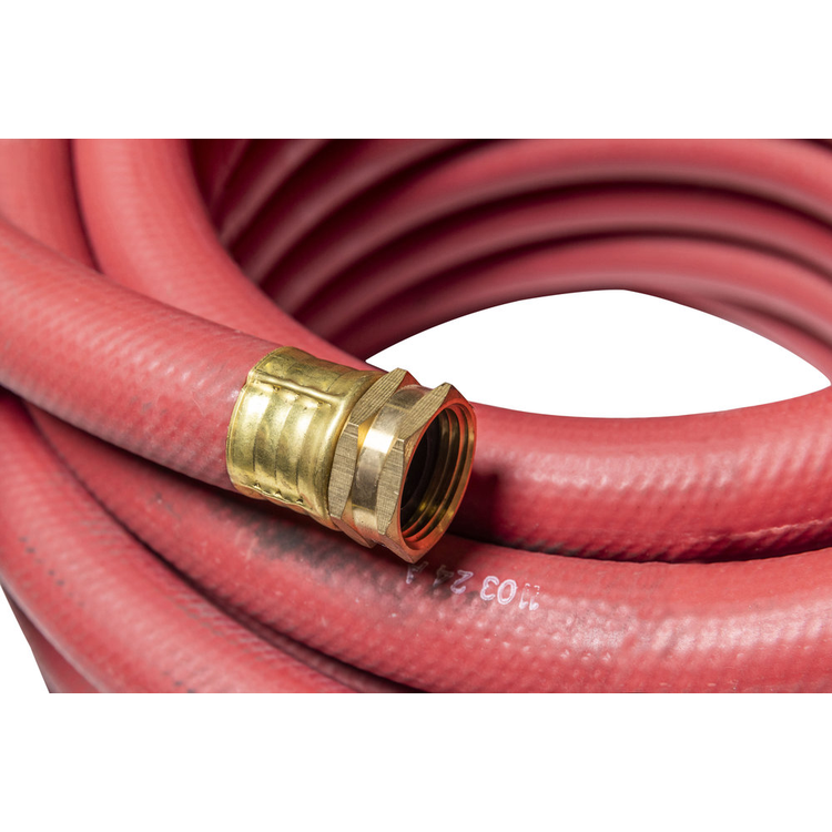 3/4" X 50' Water Hose w/Garden Hose Thread Fittings