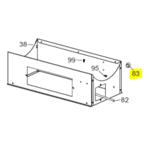 Veloci Heater Replacement Hole cap 25