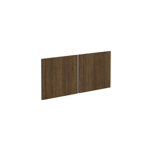 PL40LD PAIR LAMINATE DOORS FOR PL140- Modern Walnut