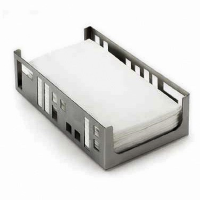 Cal-Mil 1606-55 9-1/4"W x 5-1/4"D x 2-1/2"H Squared Napkin Holder