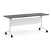 PTLF-72 72" FLIP TOP BASE - White