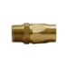Polyurethane Hose End (3/8" Barb, 3/8" Male NPT) Bulk Packed