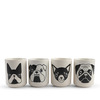 Teacup Set Dog Faces