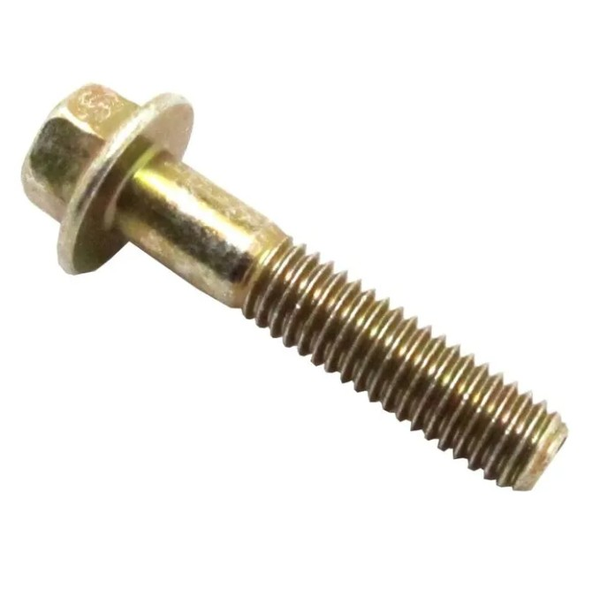 M8 - 1.25 X 50MM DIN 6921 HEX FLANGE SCREW 8.8 ZINC YELLOW