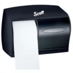 09604 KC CORELESS DOUBLE ROLL TOILET TISSUE DISPENSER, SMOKE GRAY
