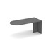 PL131 30X66 BULLET DESK- NEWPORT GRAY