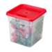 Cambro Translucent 8 qt. CamSquare Containers