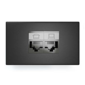ECAABLAB - DATA PLATE WITH 2 RJ45