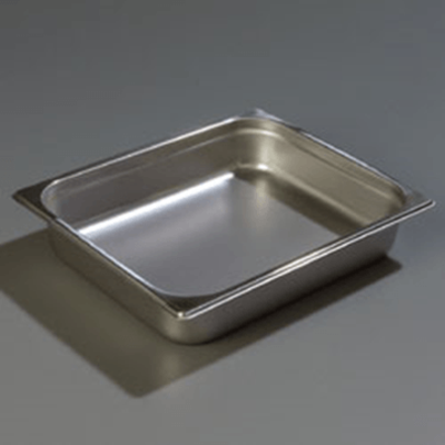 Carlisle 608122 Heavy-Duty 1/2 Size, 2-1/2"D Food Pan