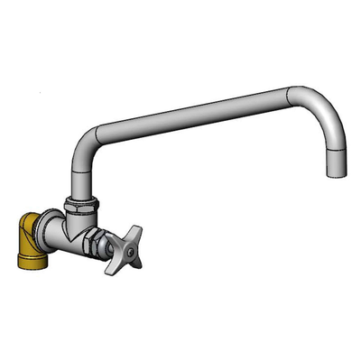 T&S Brass BF-0299-18 Big-Flo Faucet Wall Mount