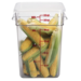 Cambro Camwear 22 qt. Clear CamSquare Containers
