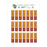 Towel ID Heat Press Label Sheets